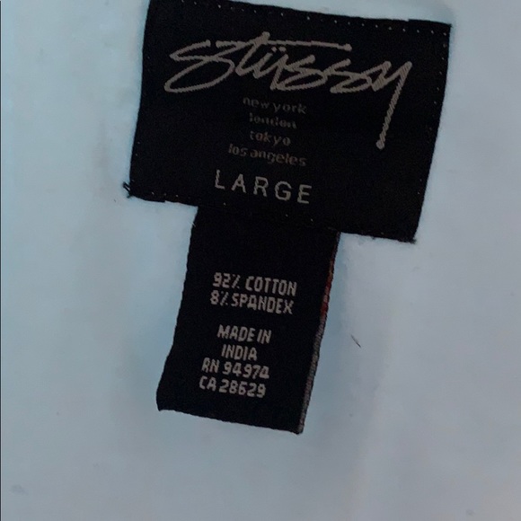 Stussy long sleeve crop top. - Picture 2 of 2